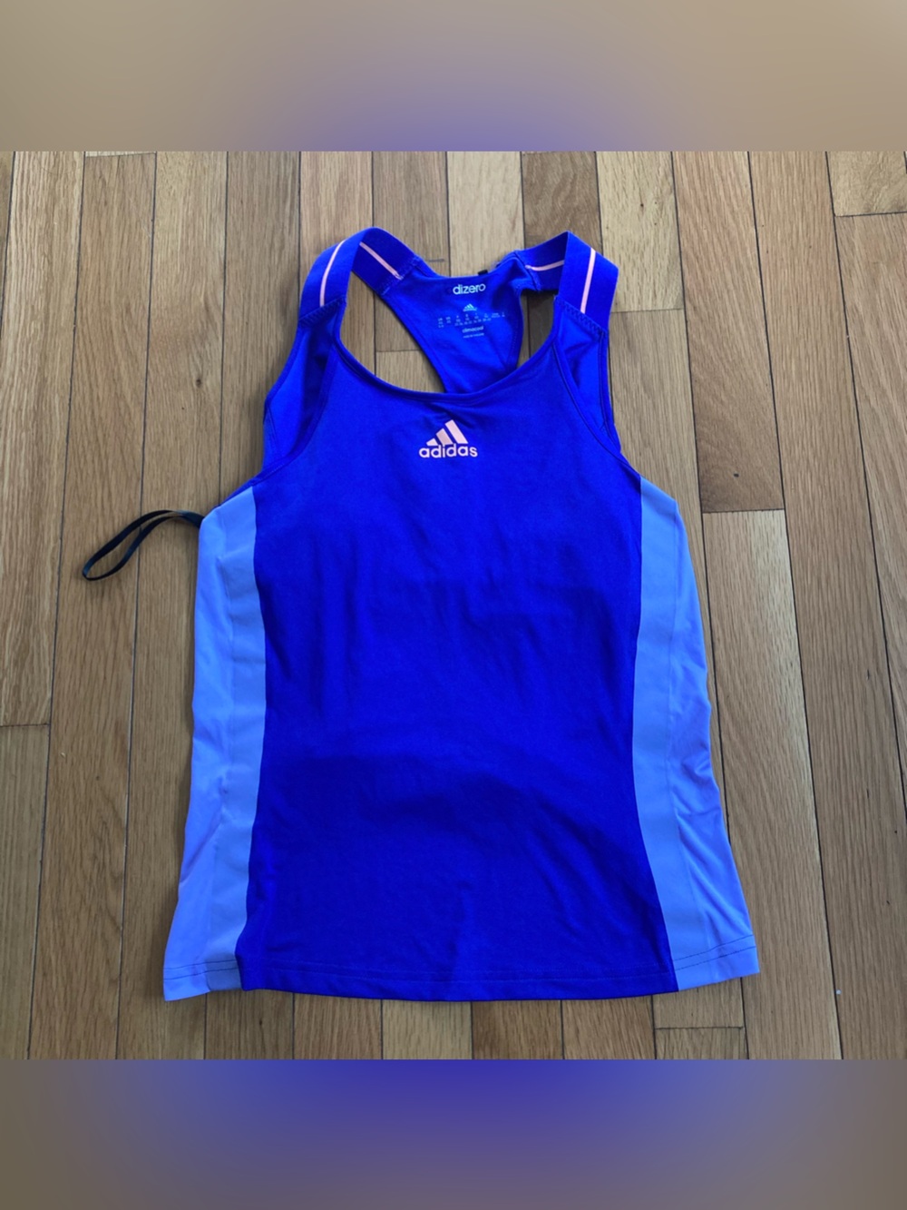 Adidas Adizero Climacool Womens Extra Small Purple Tank Top Built In Sports Bra